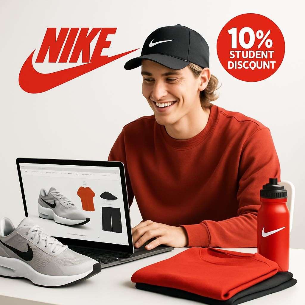 Studentrabatt och exklusiva erbjudanden hos Nike