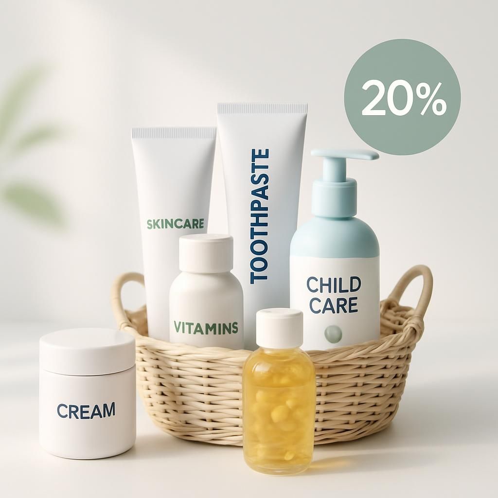 20 % rabatt vid köp över 899 kr
