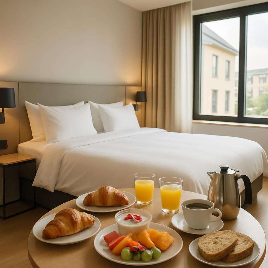 En natt för två med frukostbuffé