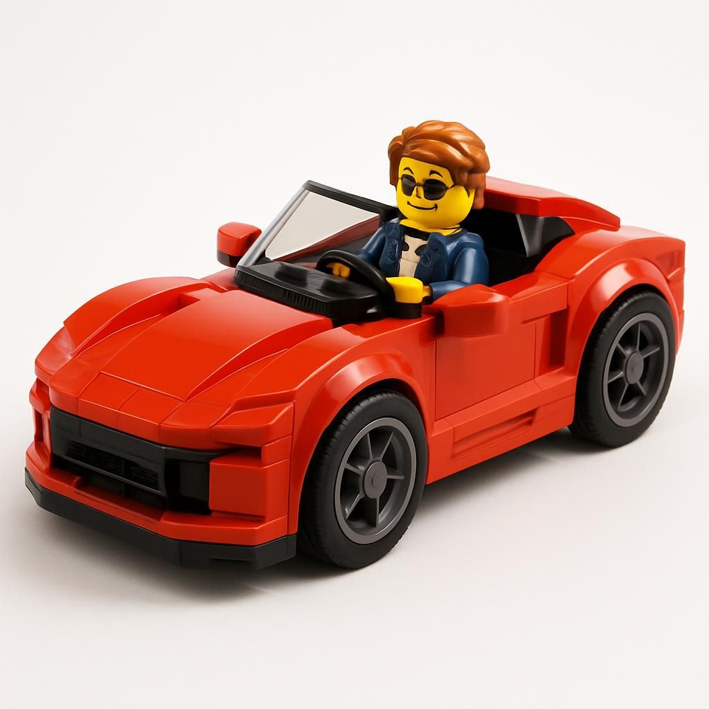 LEGO City Röd Sportbil 60448