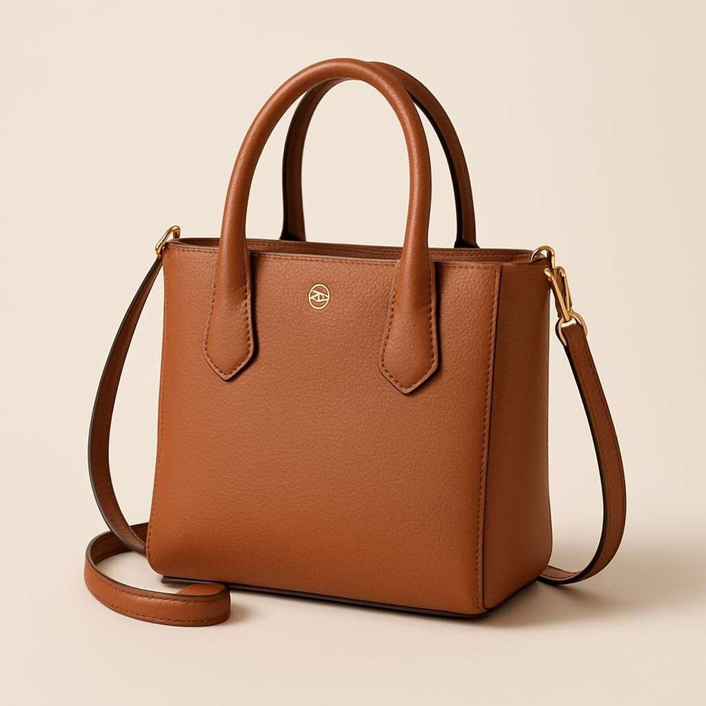 Tory Burch Perry Mini Tote Brown
