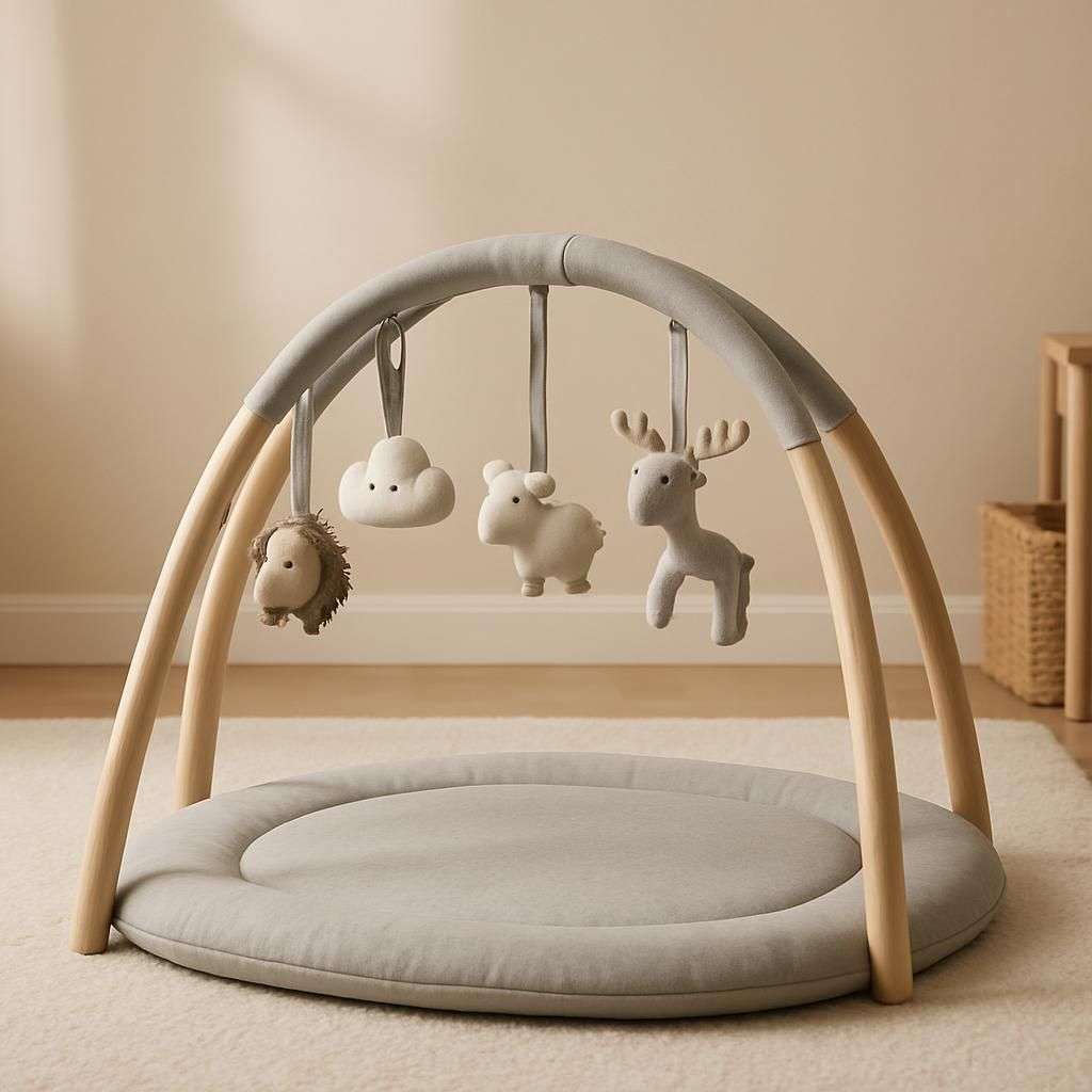 Kids Concept Babygym Edvin Grå