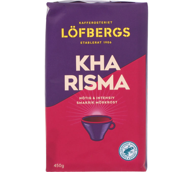 Löfbergs bryggkaffe Kharisma. 450 g.