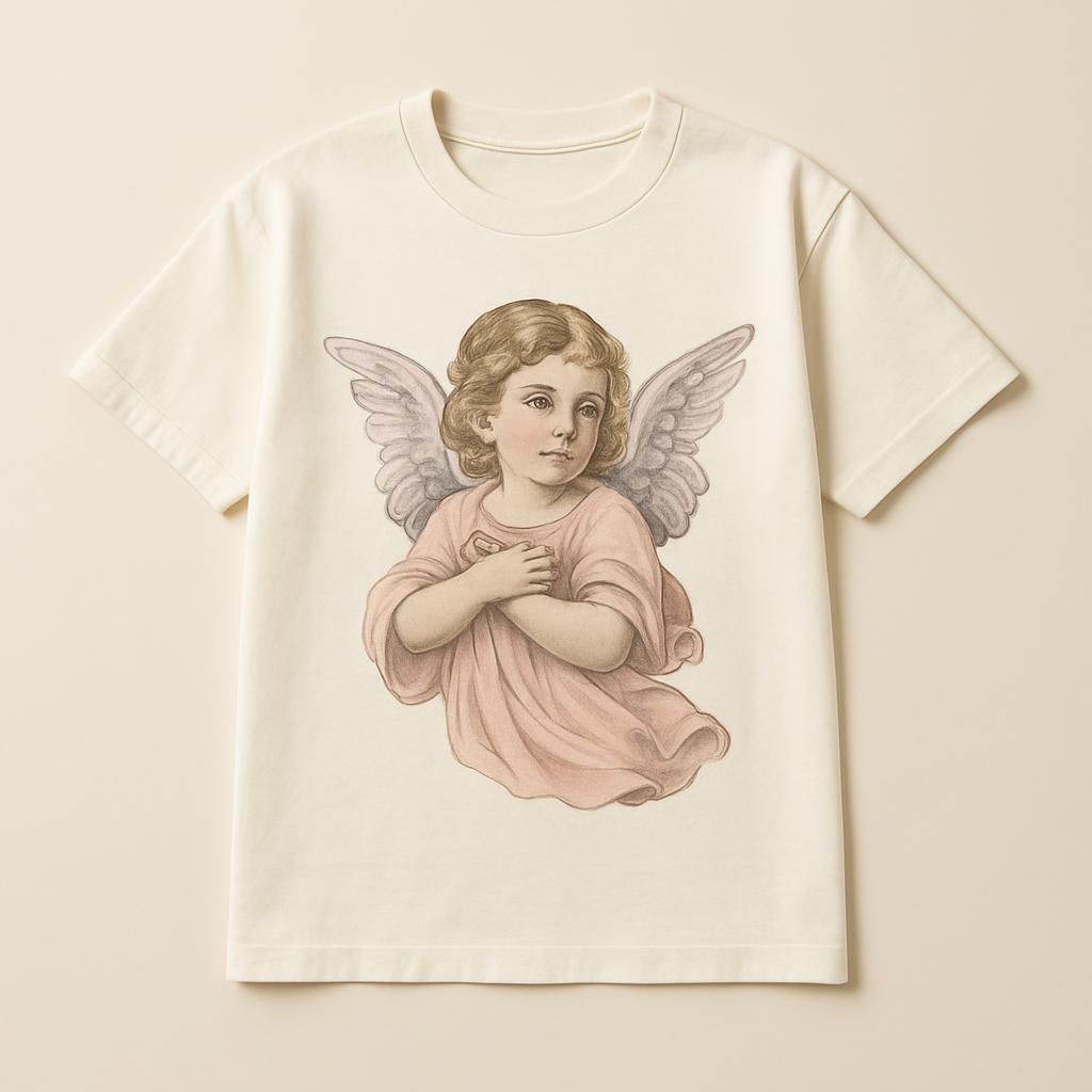 Vintage Lilo & Stitch Angel T-Shirt
