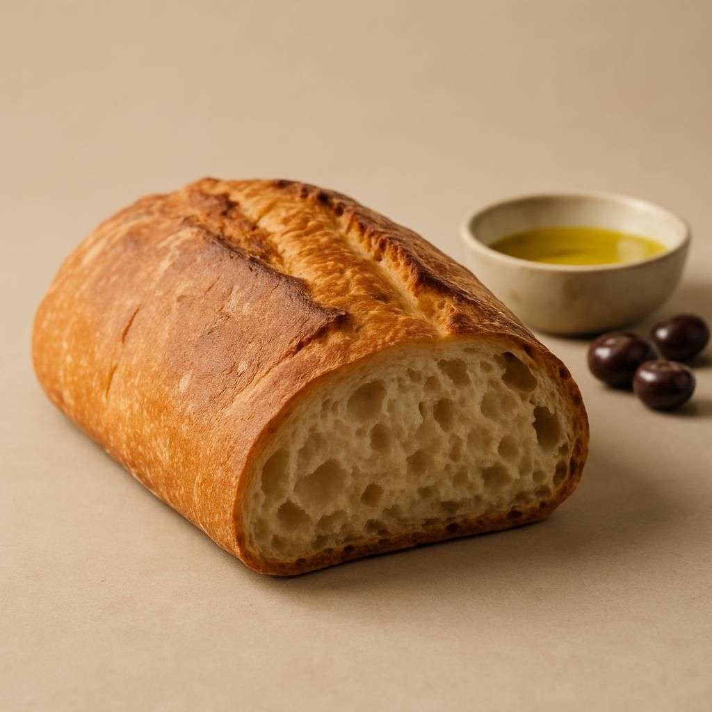 Grekiskt Bondbröd. 500 g. 19,95 kr/st.