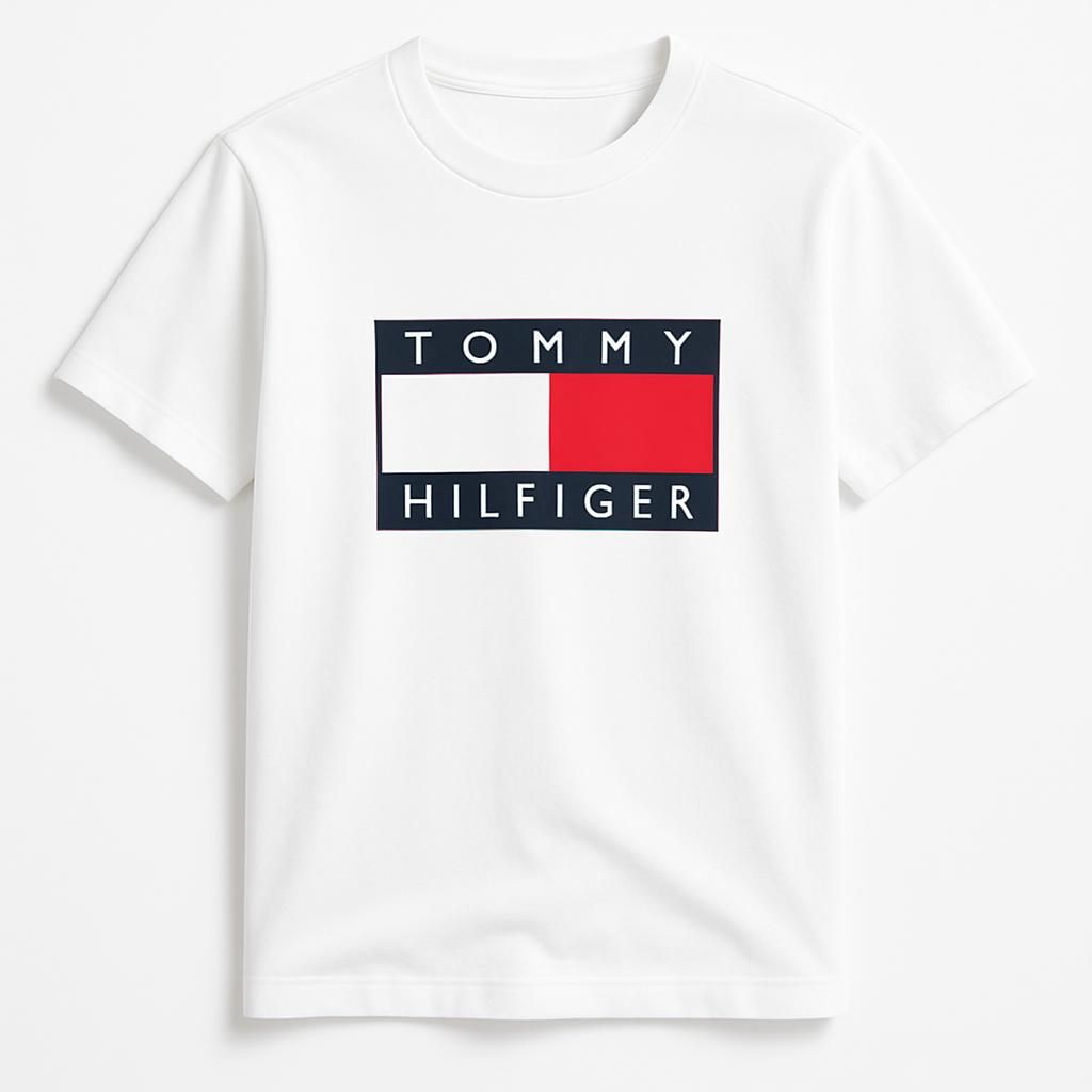 Tommy Hilfiger Brand Love Text Box Tee