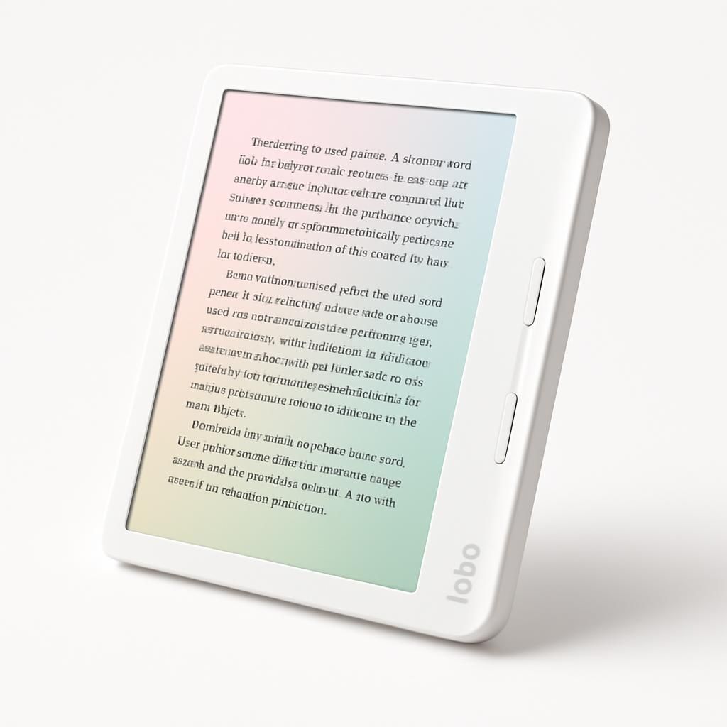 Kobo Libra Färg E-läsplatta Vit