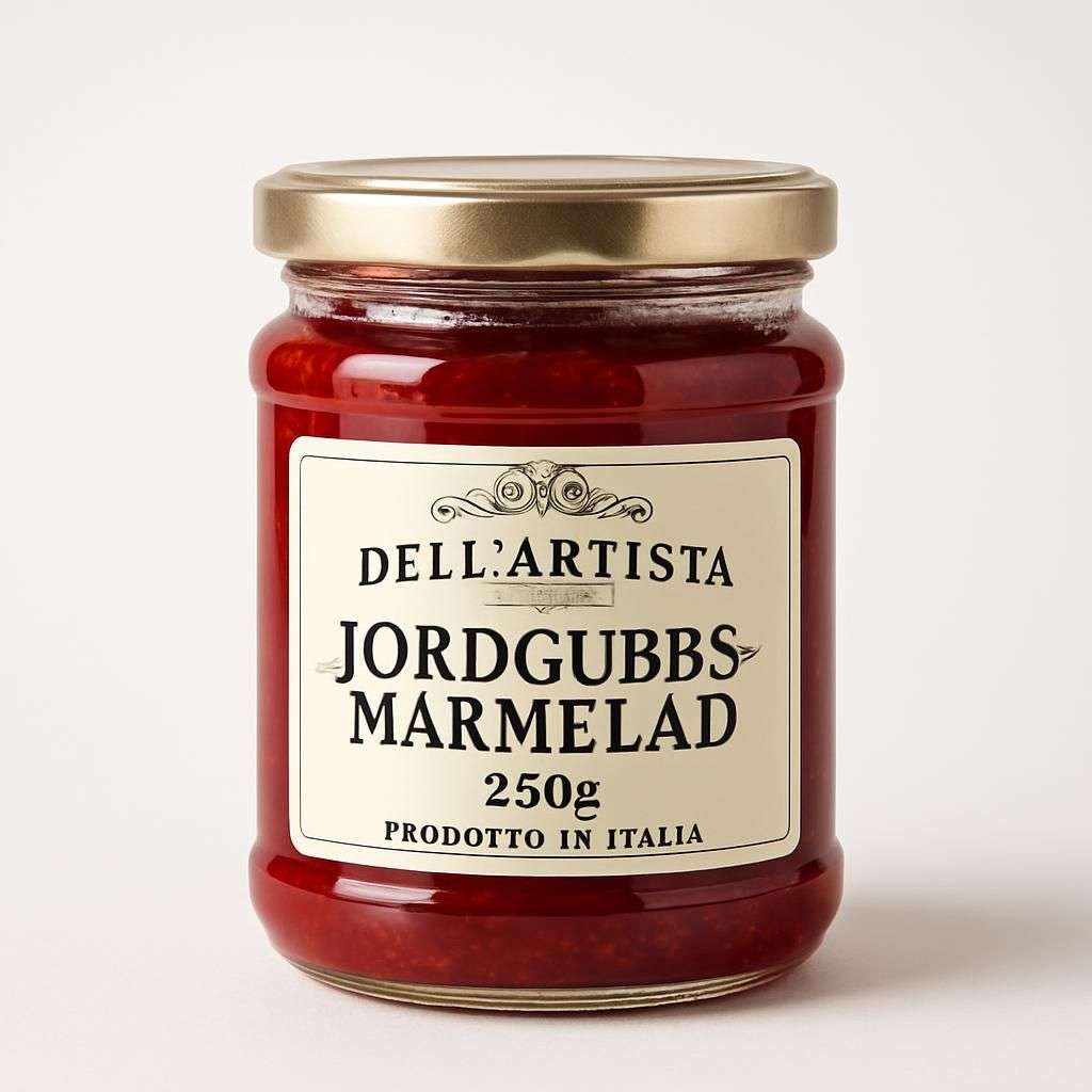 Dell'Artista Jordgubbsmarmelad 250g