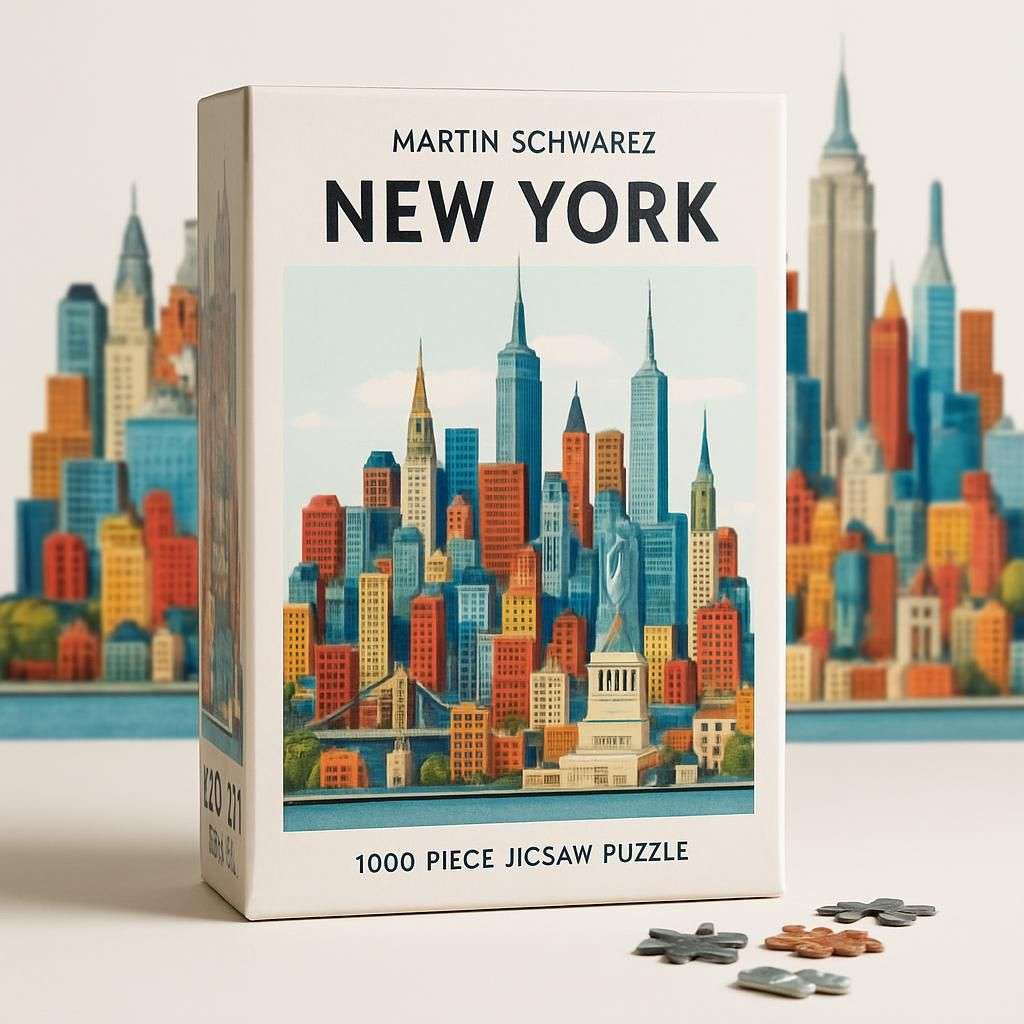 Martin Schwartz New York 1000-Piece Puzzle