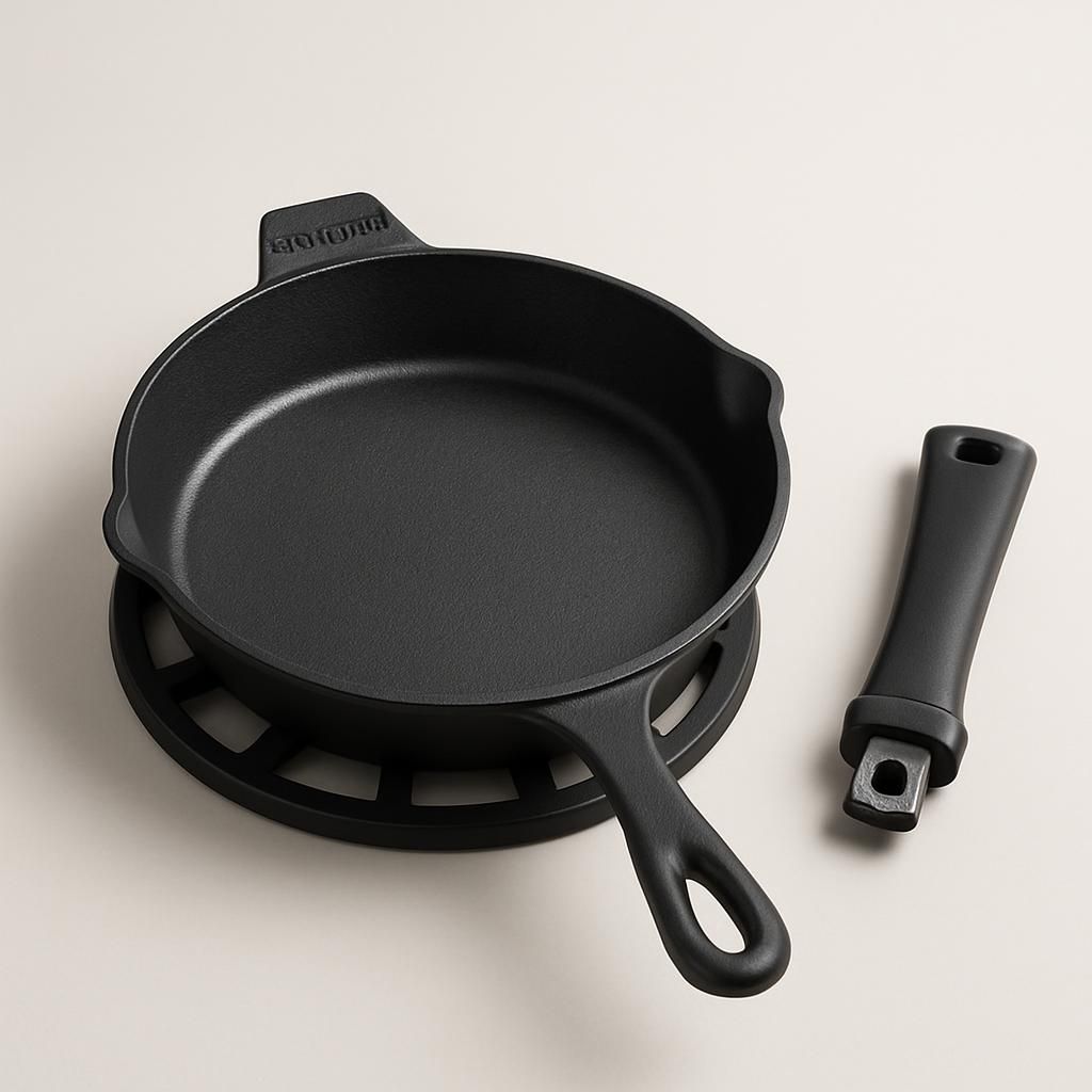 Napoleon Gjutjärnspanna med Plastunderlägg