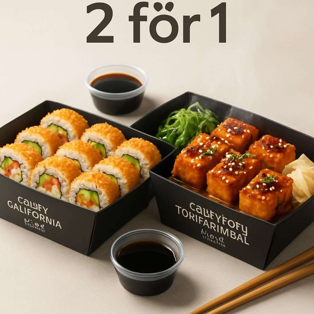 Sushi Yama. 2 för 1.