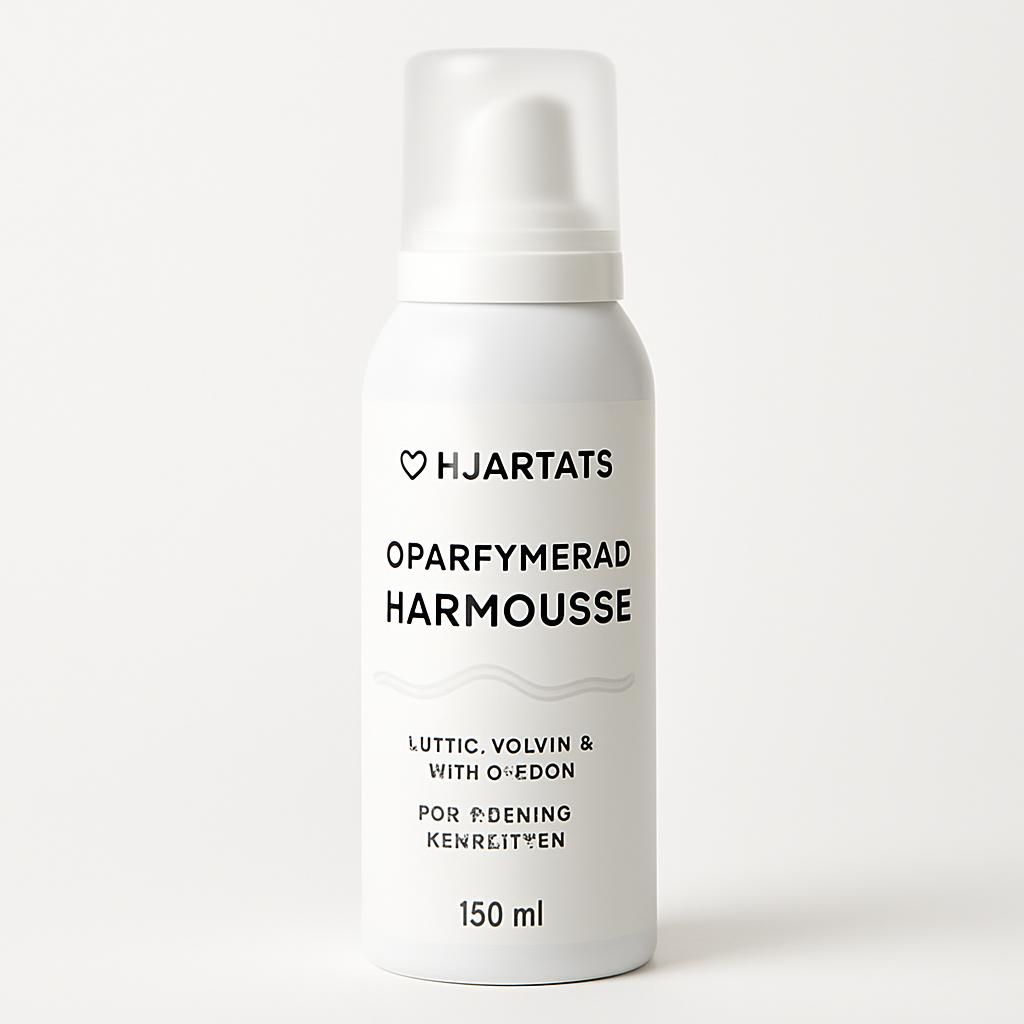 Hjärtats Oparfymerad Hårmousse 150 ml