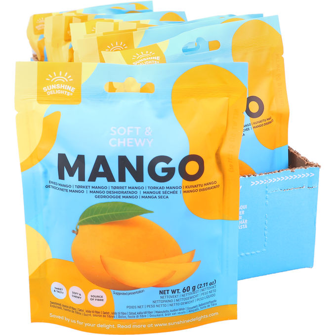 Sunshine Delights Torkad Mango 18 x 60 g.