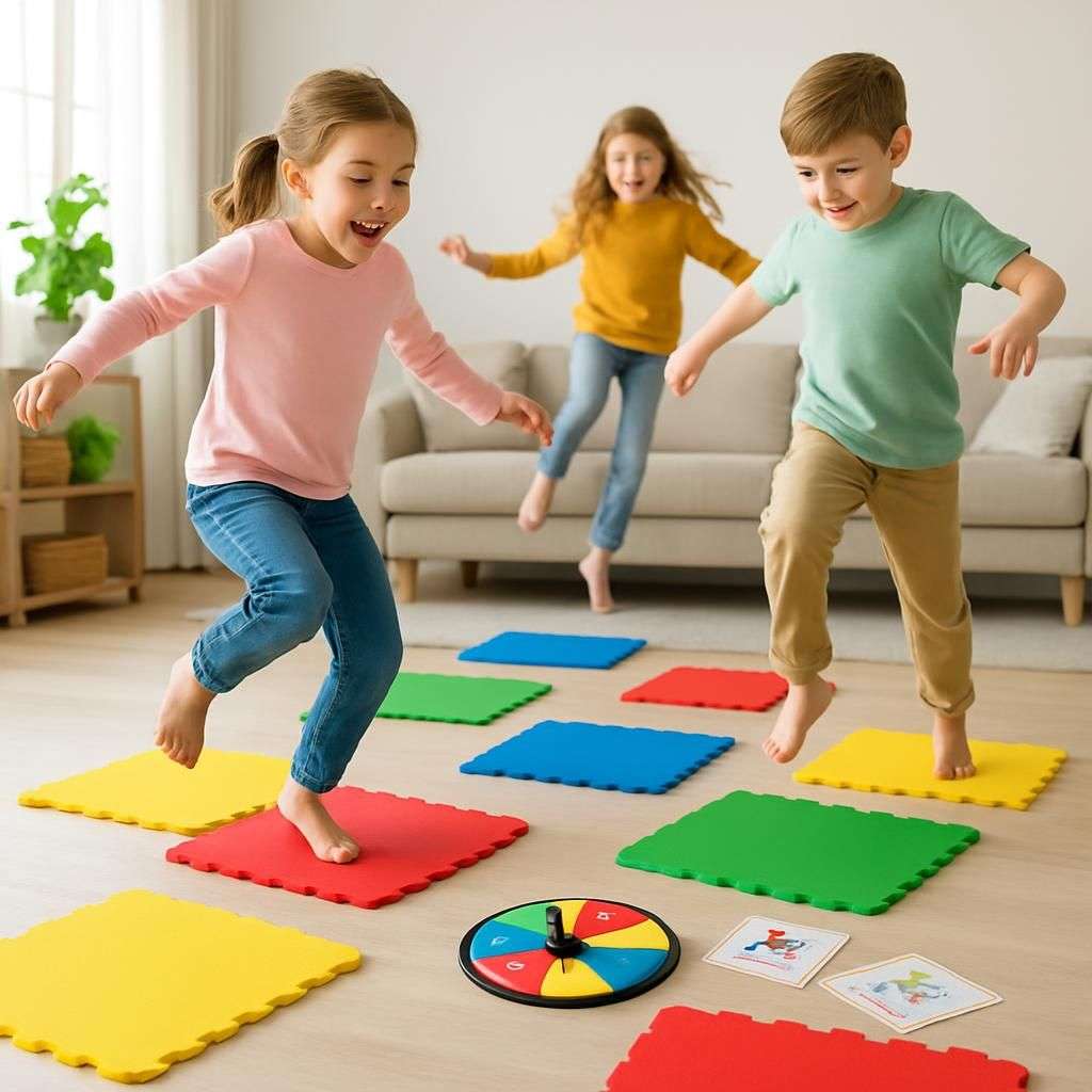 Floor Is Lava Interaktivt Barnspel