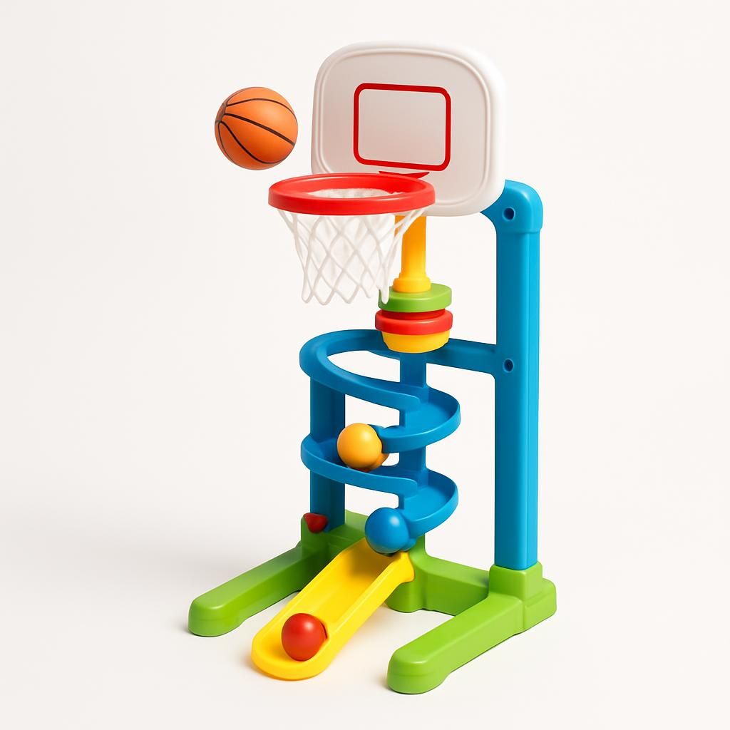 Basketbollspel 4-i-1 för Barn