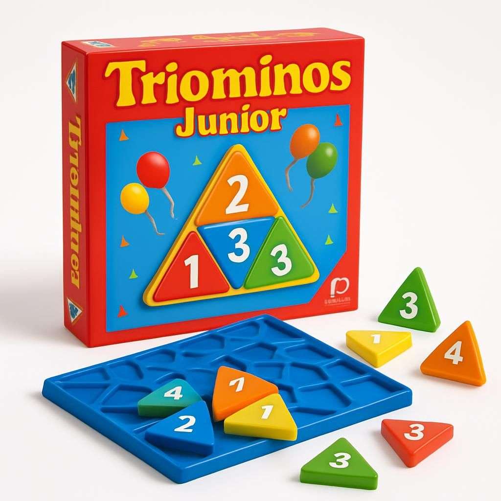 Triominos Junior Barnspel för Barn