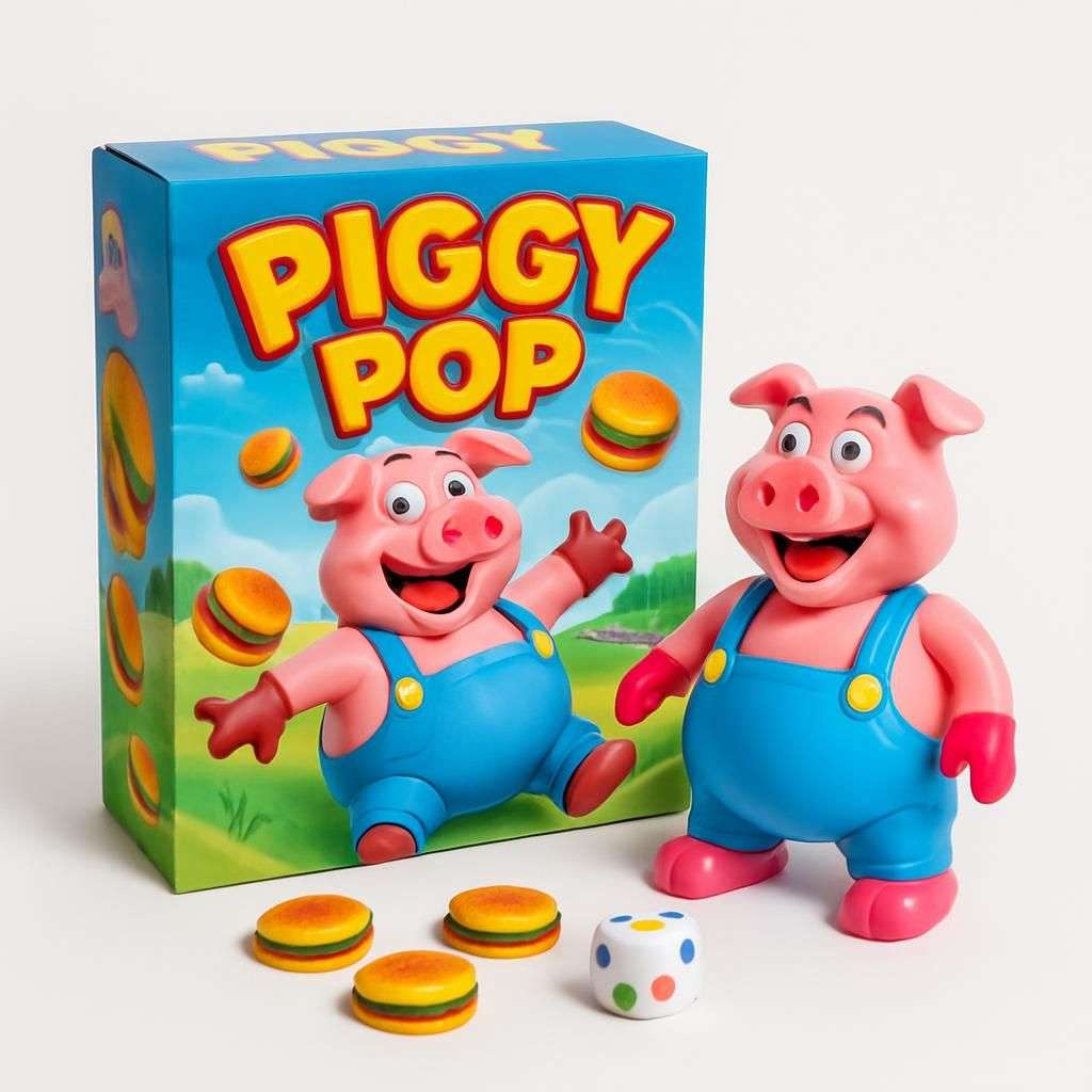 Piggy Pop Roligt Barnspel