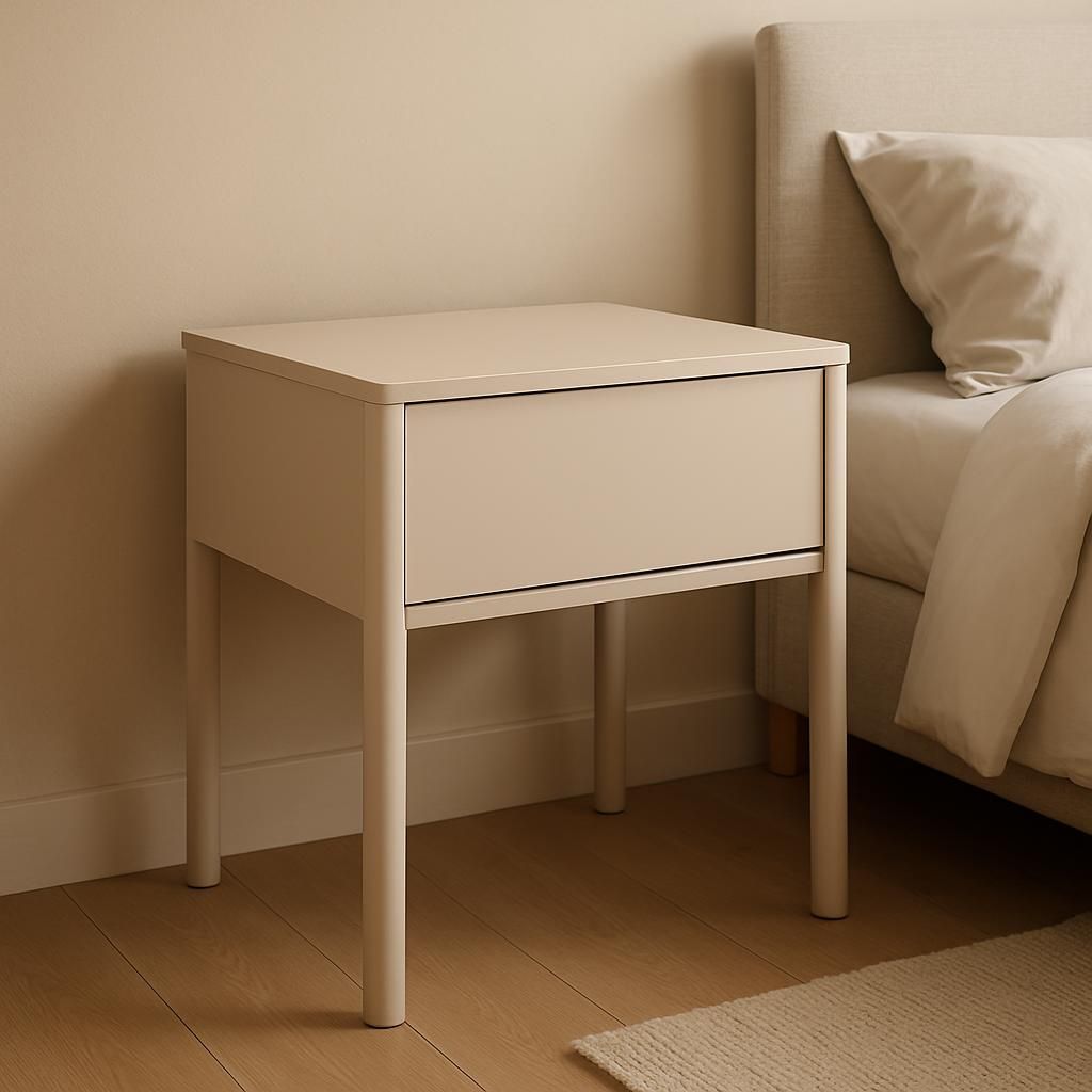 Tenorio Sängbord 54 cm Beige