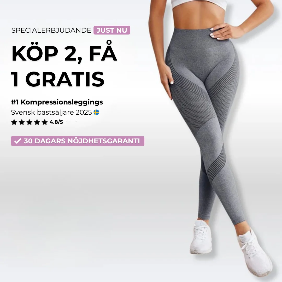 FlexForm 3D-kompressionsleggings för komfort och stöd