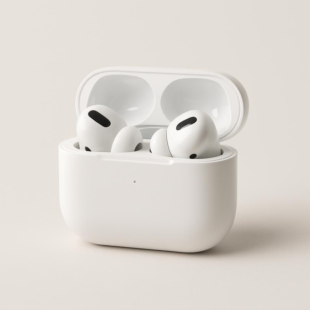 Apple AirPods 4 med brusreducering