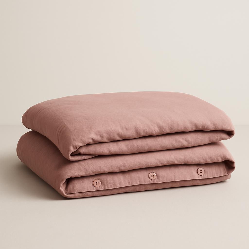 Midnatt Påslakan Wilted Dusty Pink