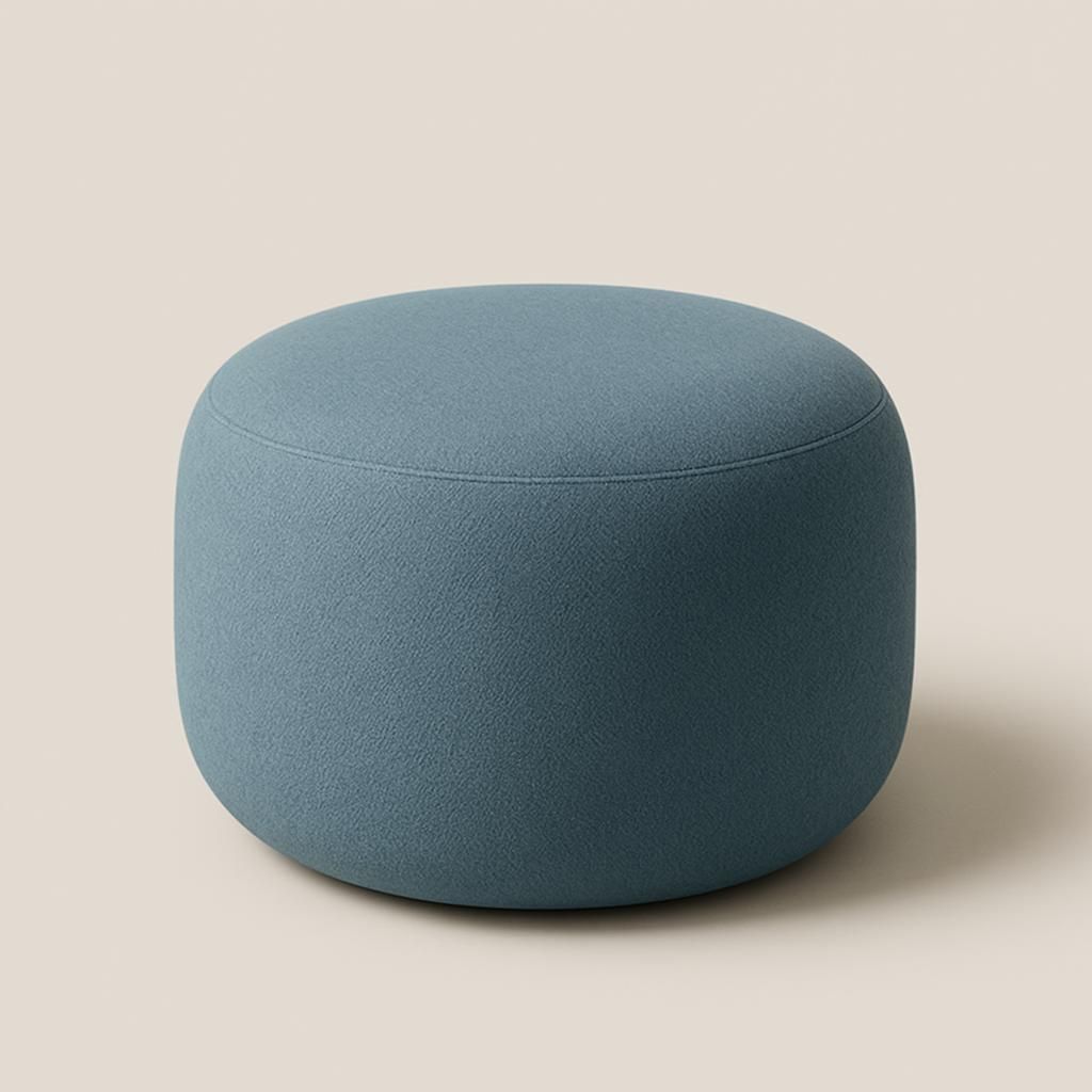 Bloomingville Kio Blue Pouf