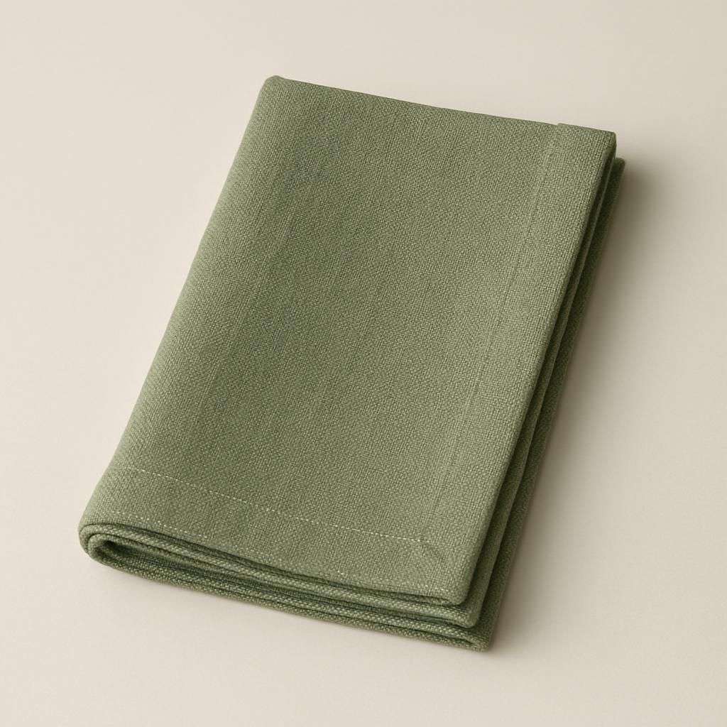 Bloomingville Camelie Green Napkin