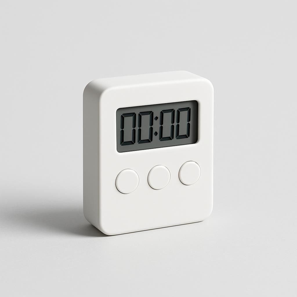 Elegant Minimalist Digital Timer