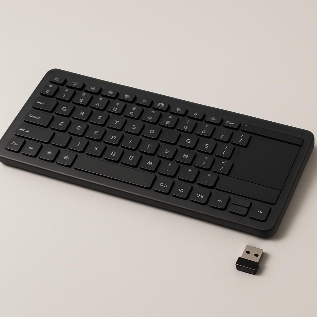 Logitech K400 Plus Trådlöst Tangentbord Svart.