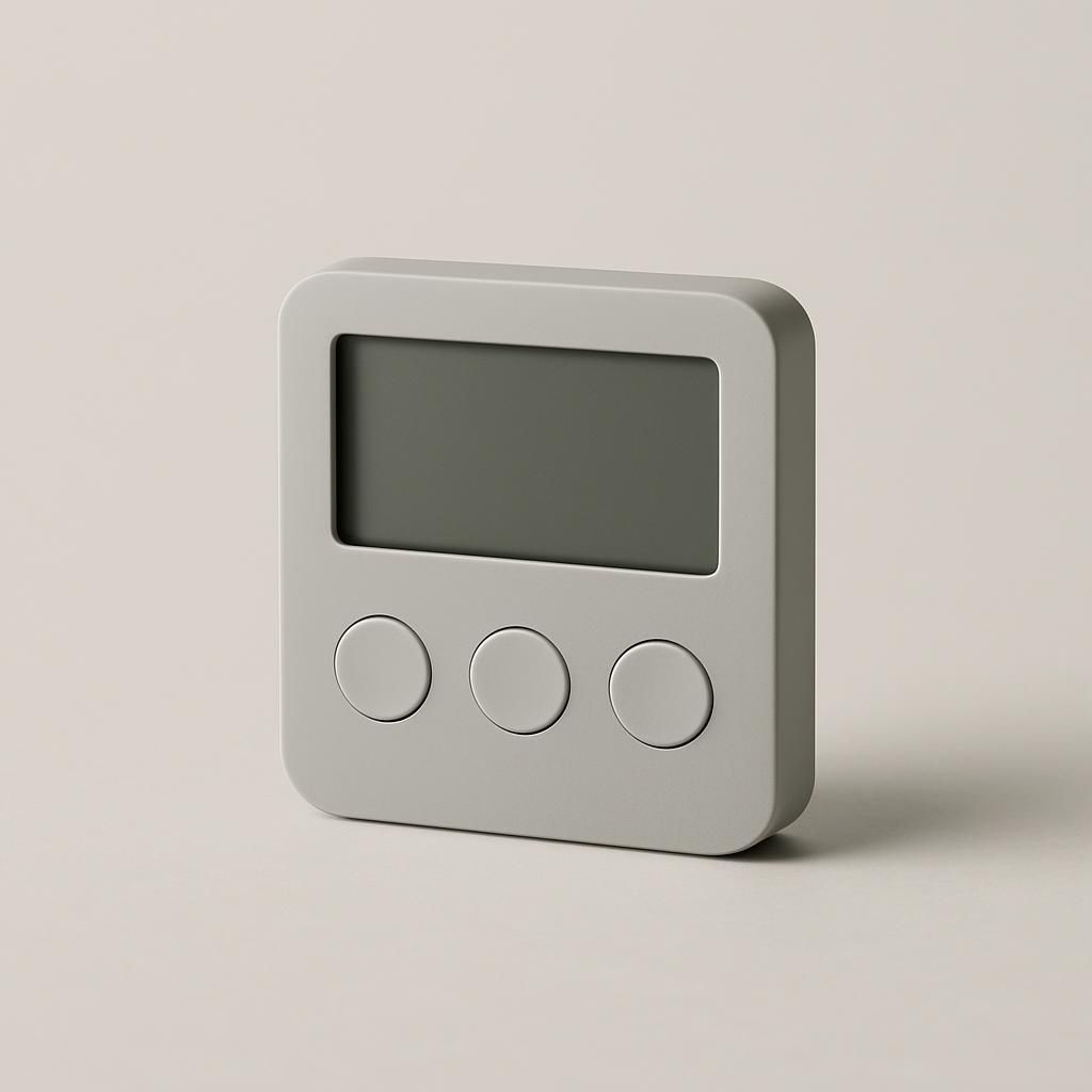 Elegant Minimalist Digital Timer