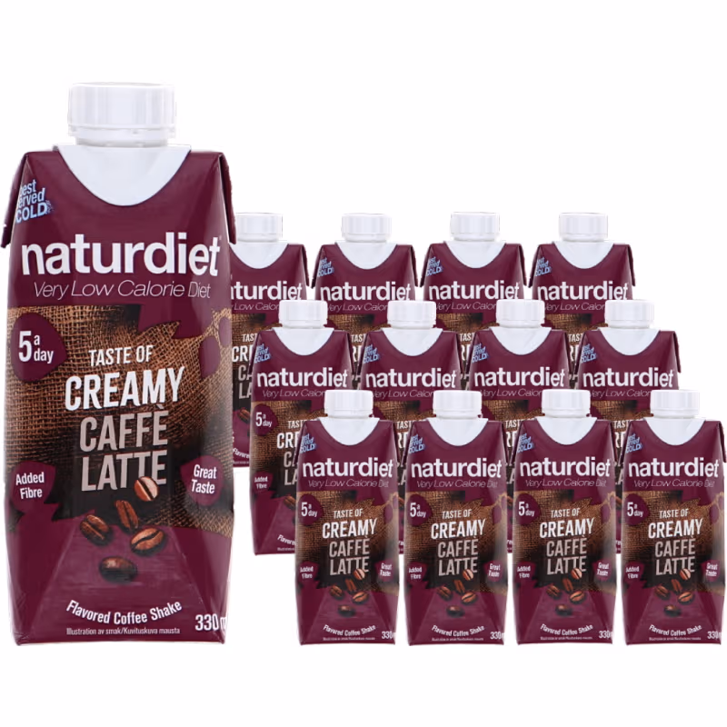 Måltidsersättning Caffe Latte 12-pack Naturdiet