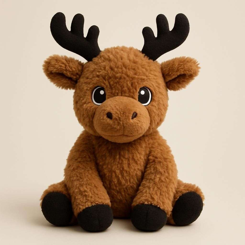 Supermjuk Älg Plyschleksak 38 cm