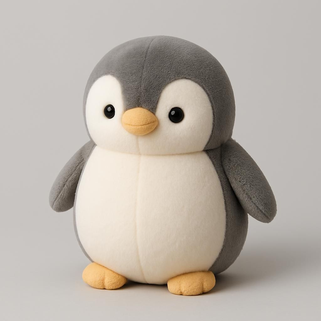 Pingvin plyschleksak Joey Hugsy vänner