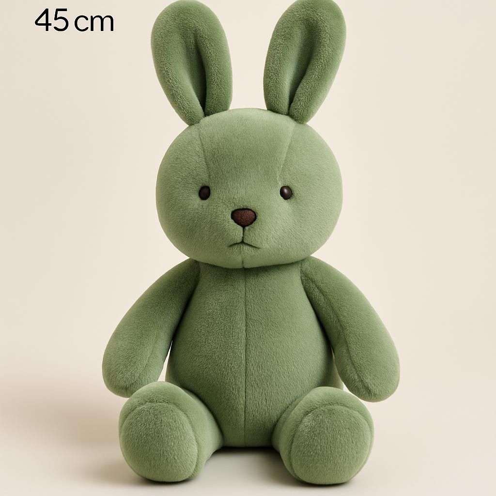 45 cm Grön Kanin Plyschleksak