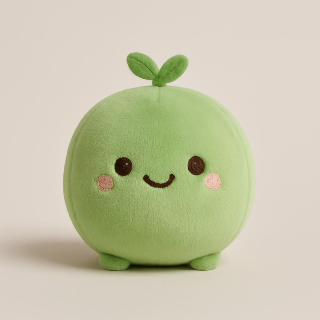 Stardew Valley Grön Junimo Plyschleksak