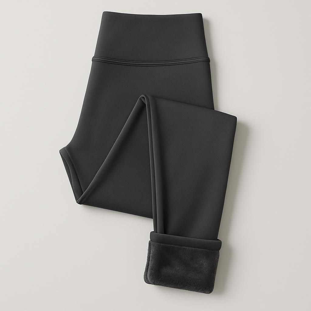 Varmfodrade leggings för vinterkomfort