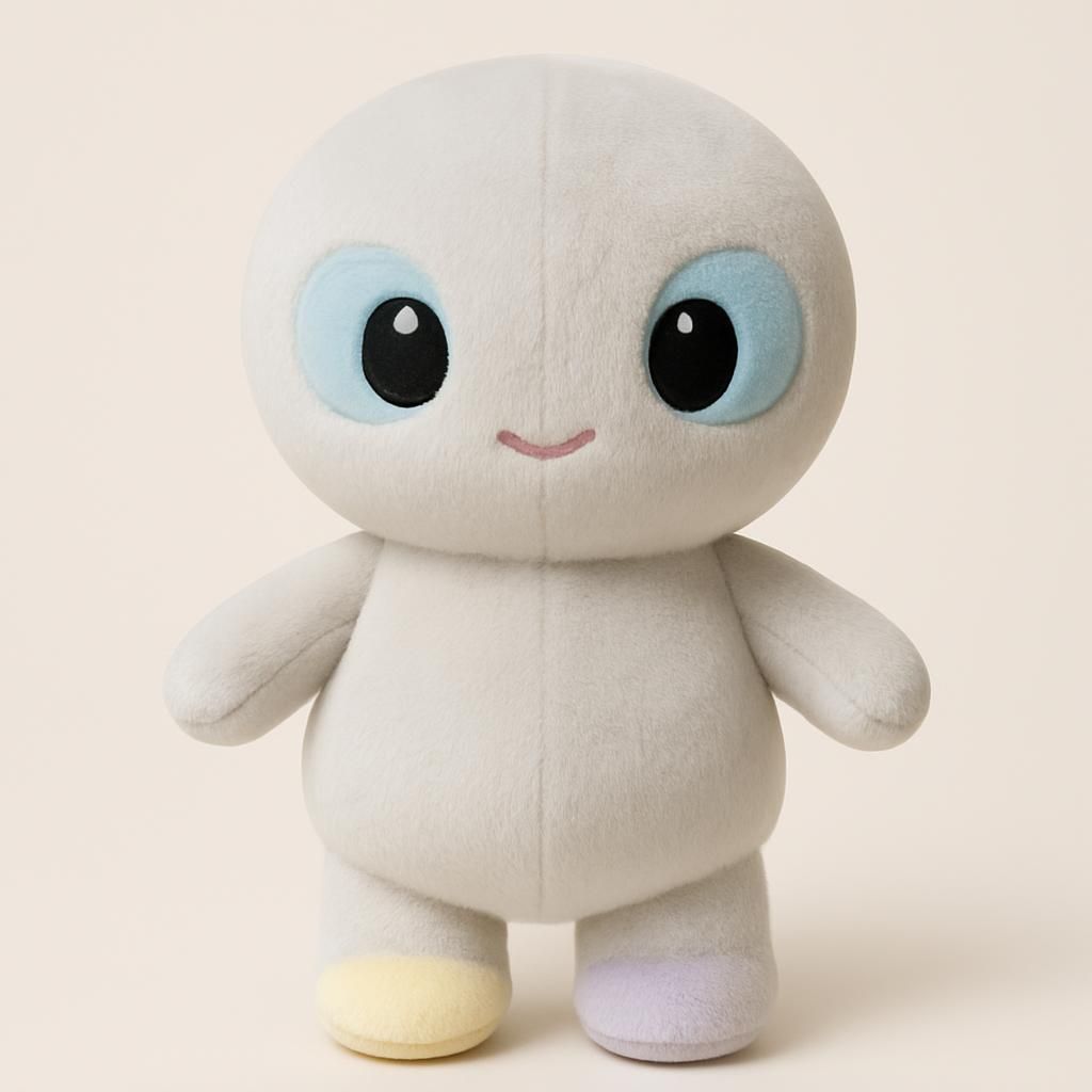 22cm Kawaii Alien Pou Plyschdocka Present
