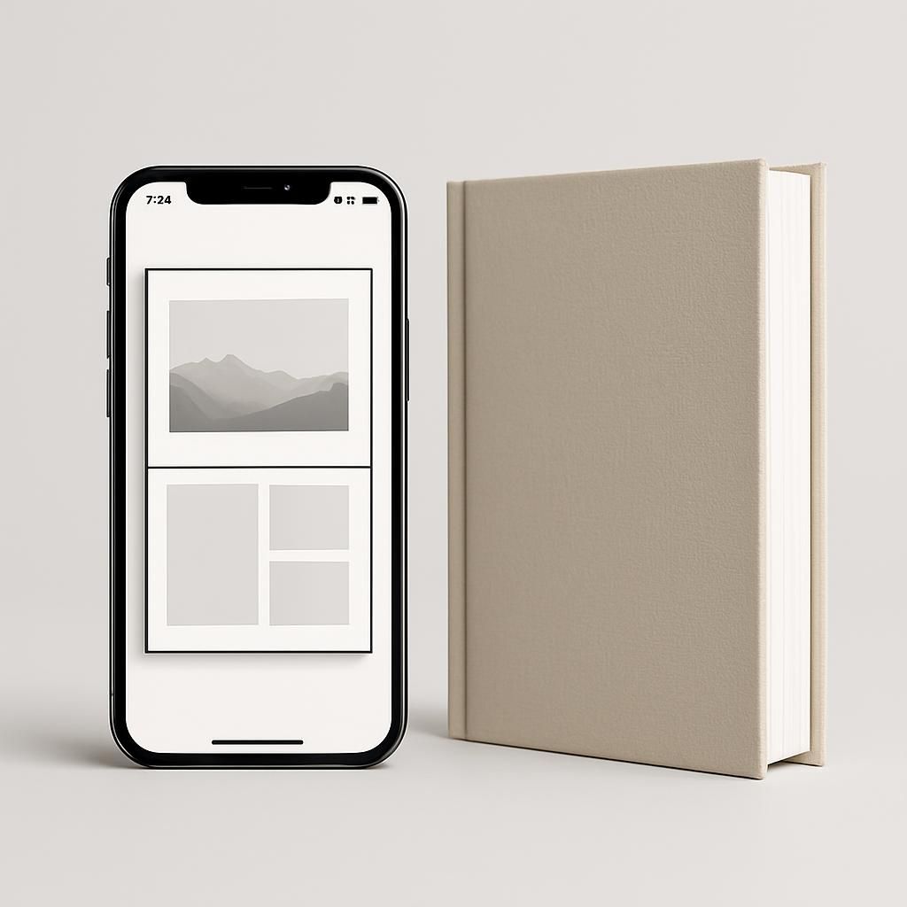 Skapa fotobok enkelt på mobilen
