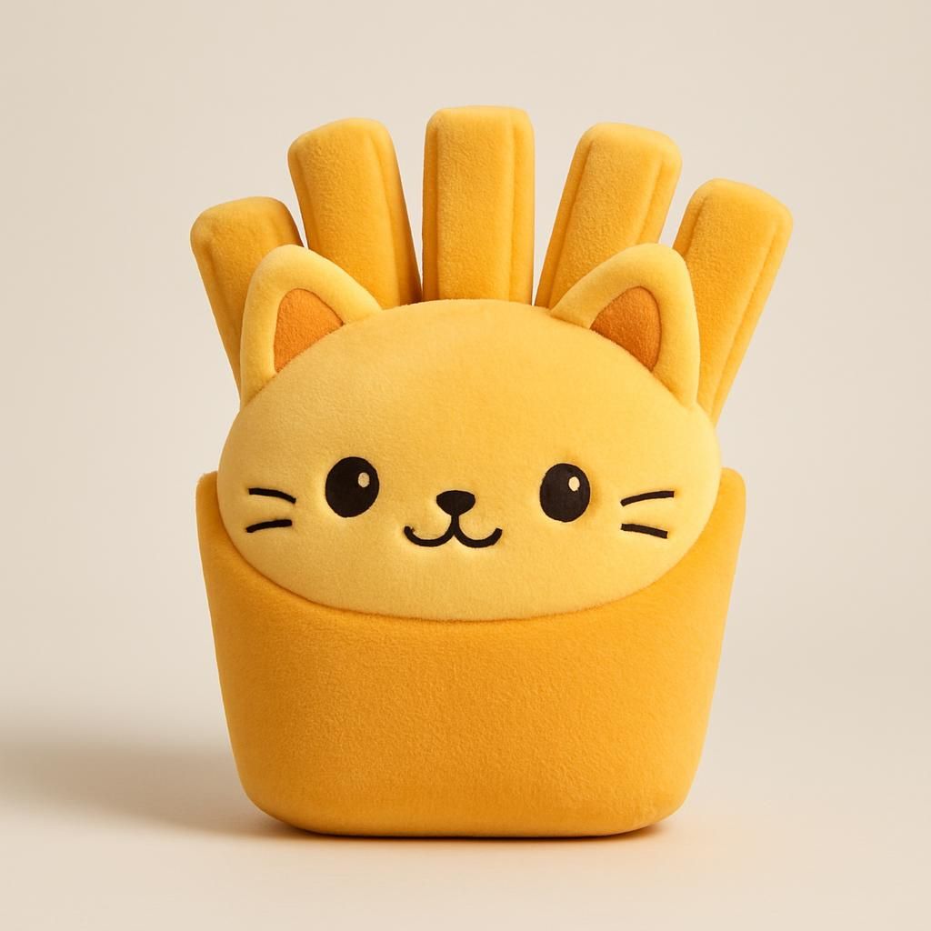 Aphmau Meow Meows French Fries Cat Plush