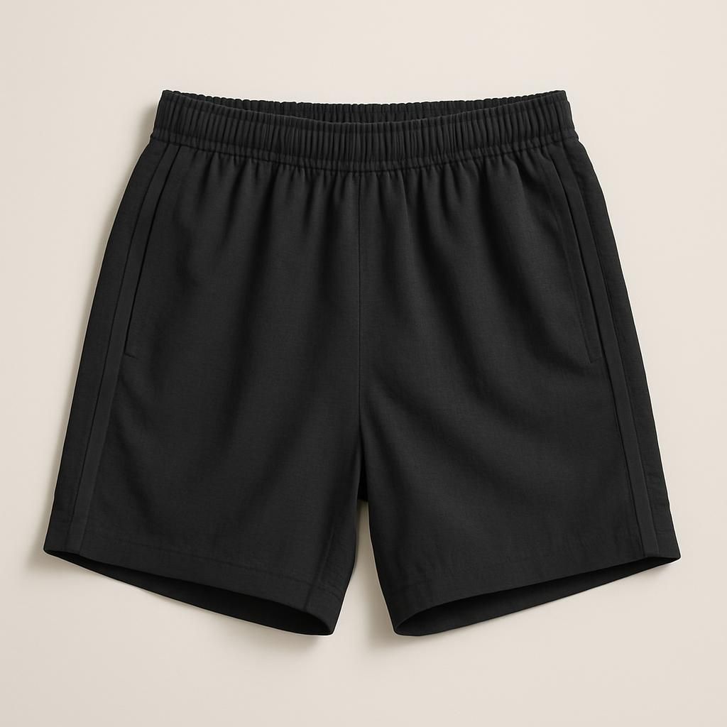 Randiga eleganta shorts för vardag