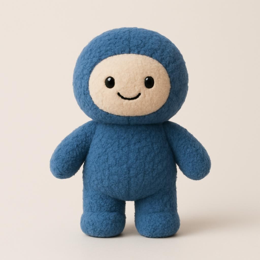 Rainbow Friends Roblox Blå Plyschfigur 30cm