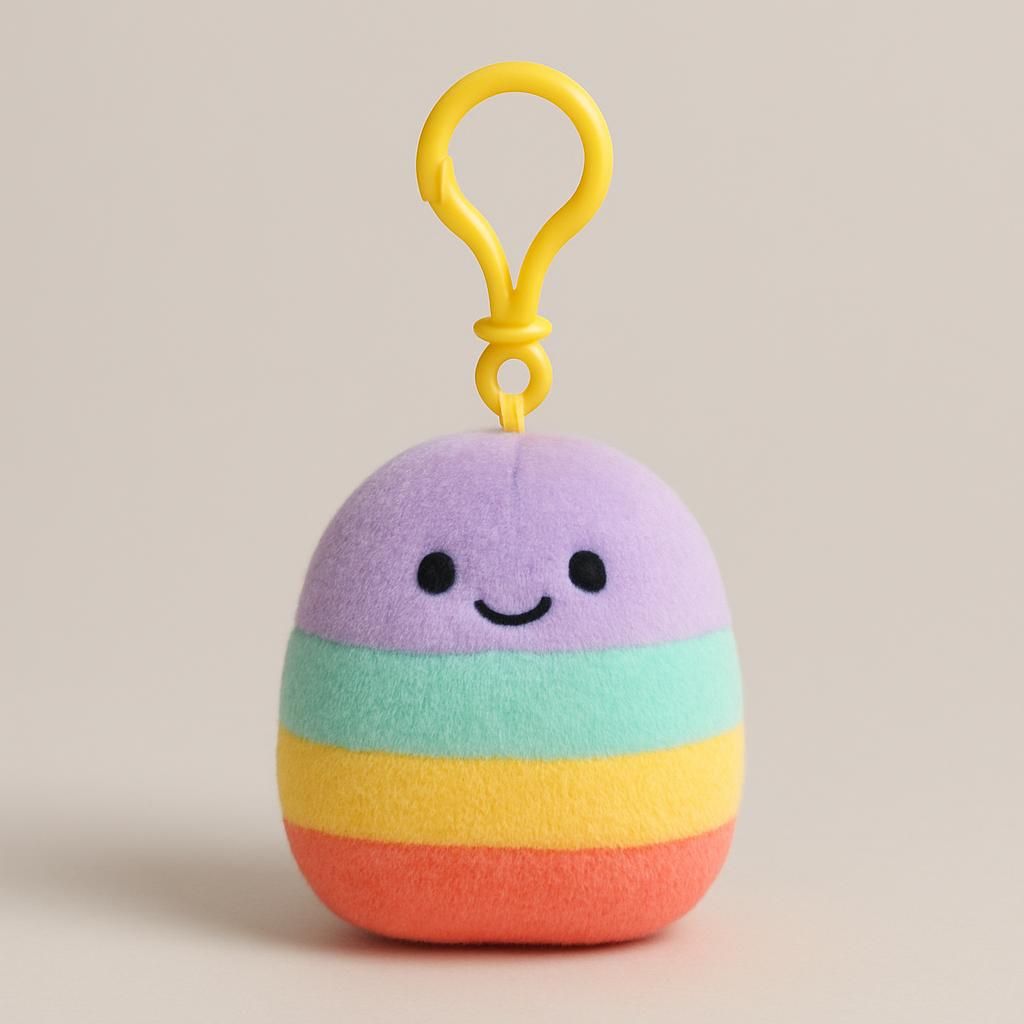 Squishmallows 9cm Theotto Multicolor Clip