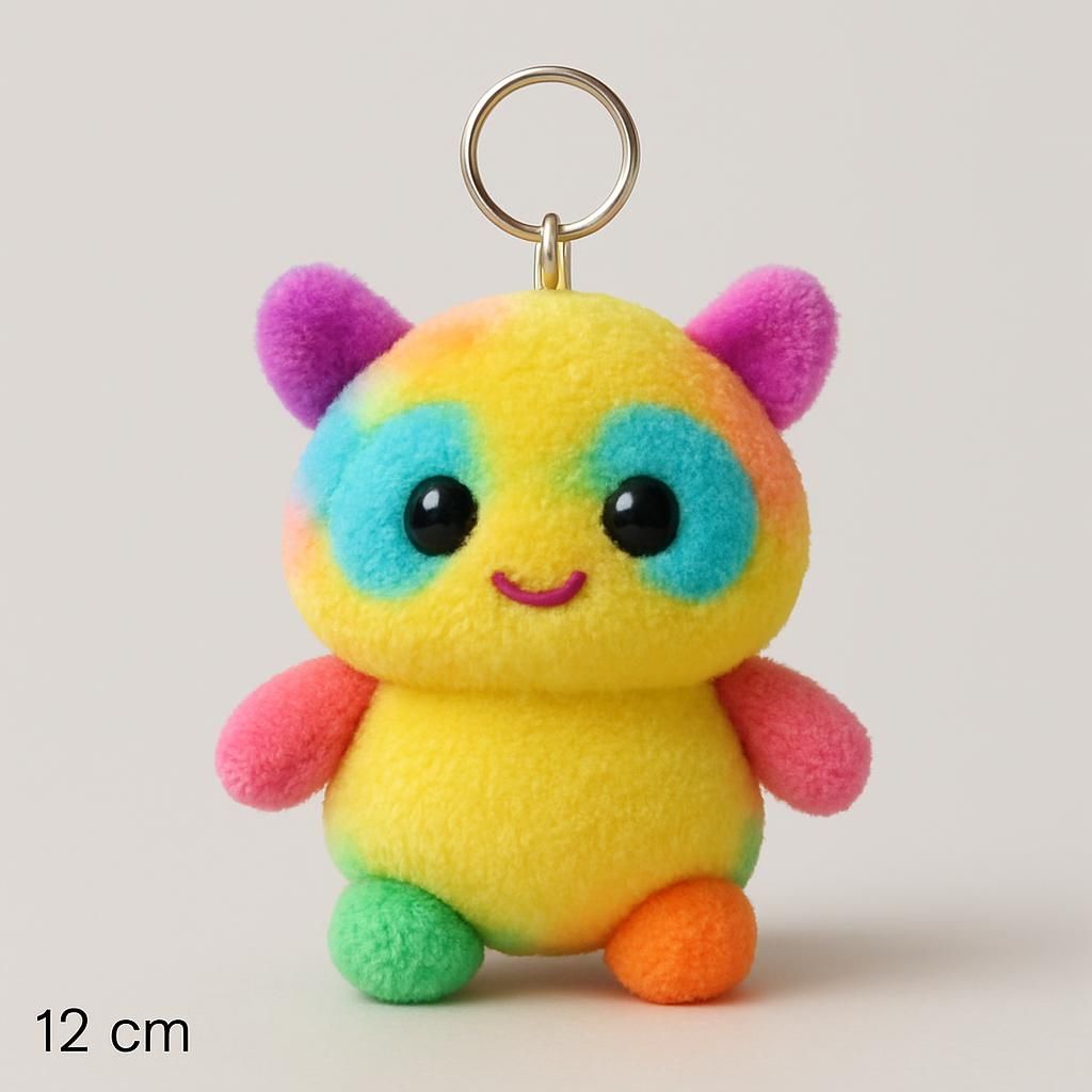 12CM BTS BT21 Plyschdocka Nyckelring