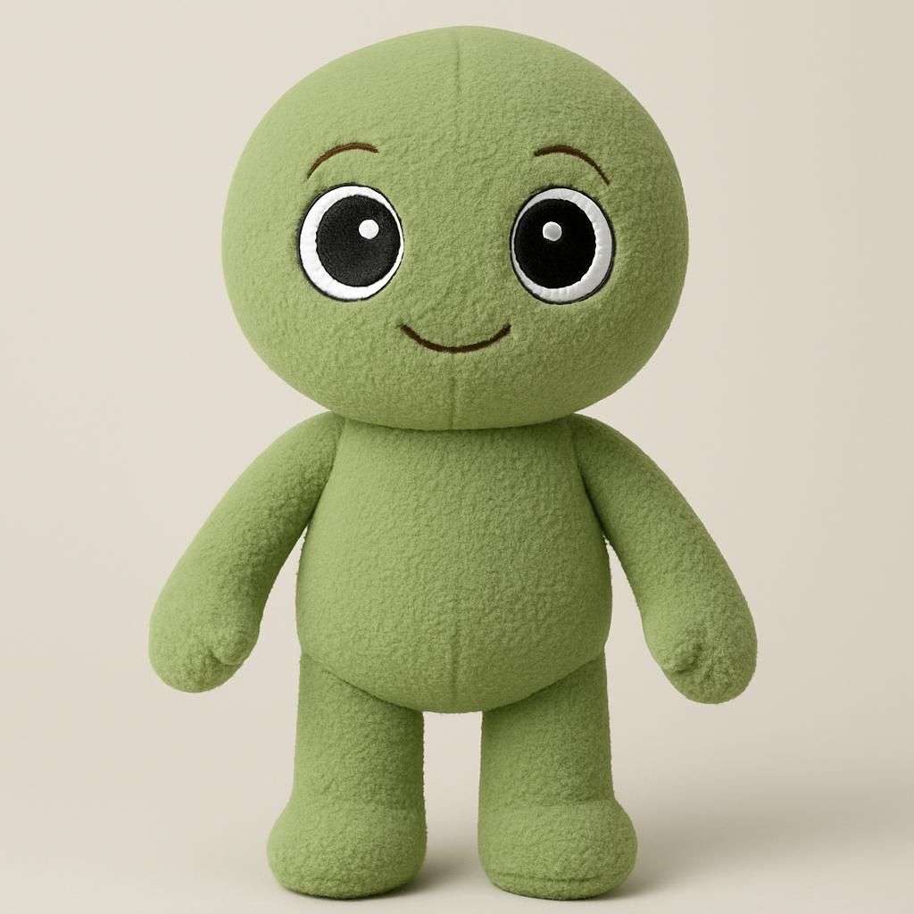 30 cm Lilo och Stitch Plyschdocka Grön Scrump