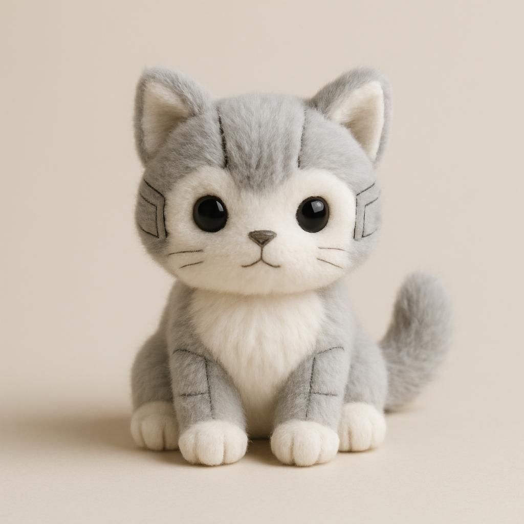 Söt Simuleringskatt Interaktiv Kattrobot