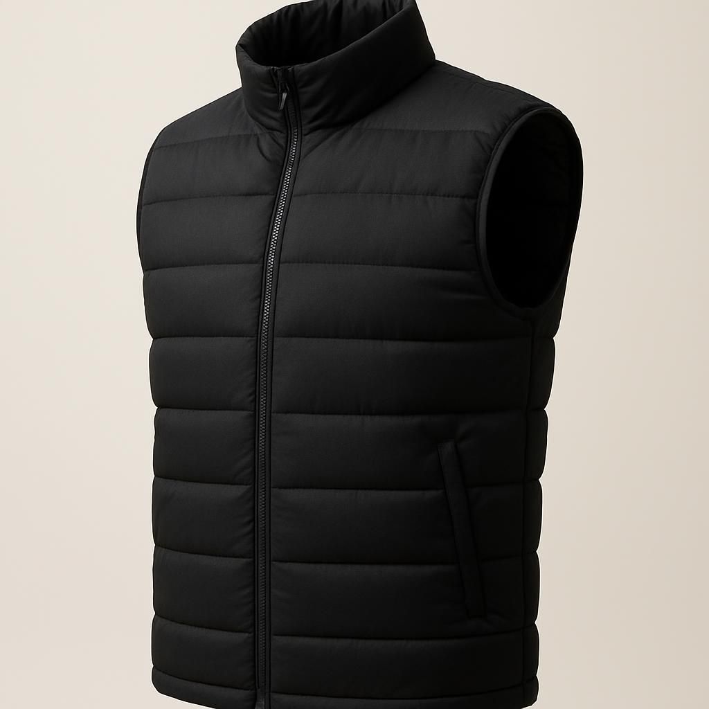 Spray Down Vest Svart Herr