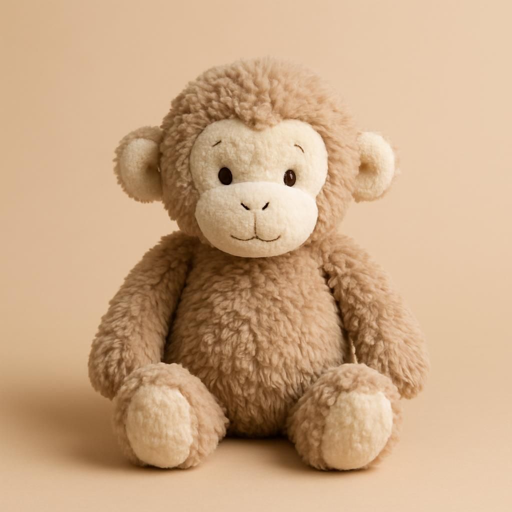 Jellycat Teddybjörn Blyg Apa Medium