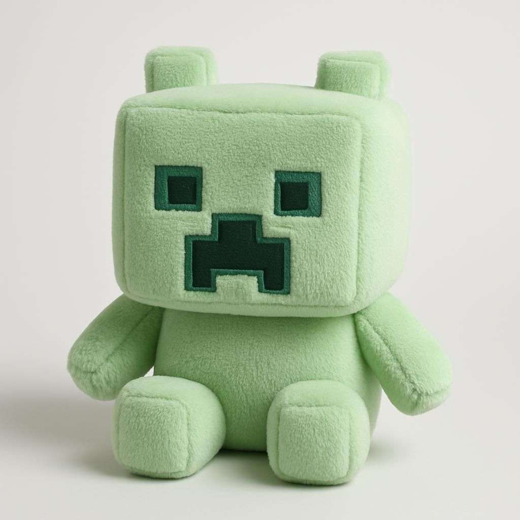 Minecraft Creeper Plysch Gosedjur Present