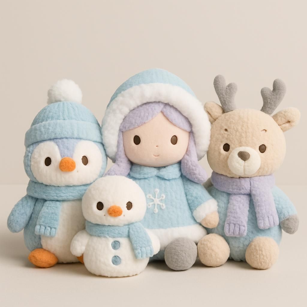 Frozen Anna Elsa Olaf Plyschdockor