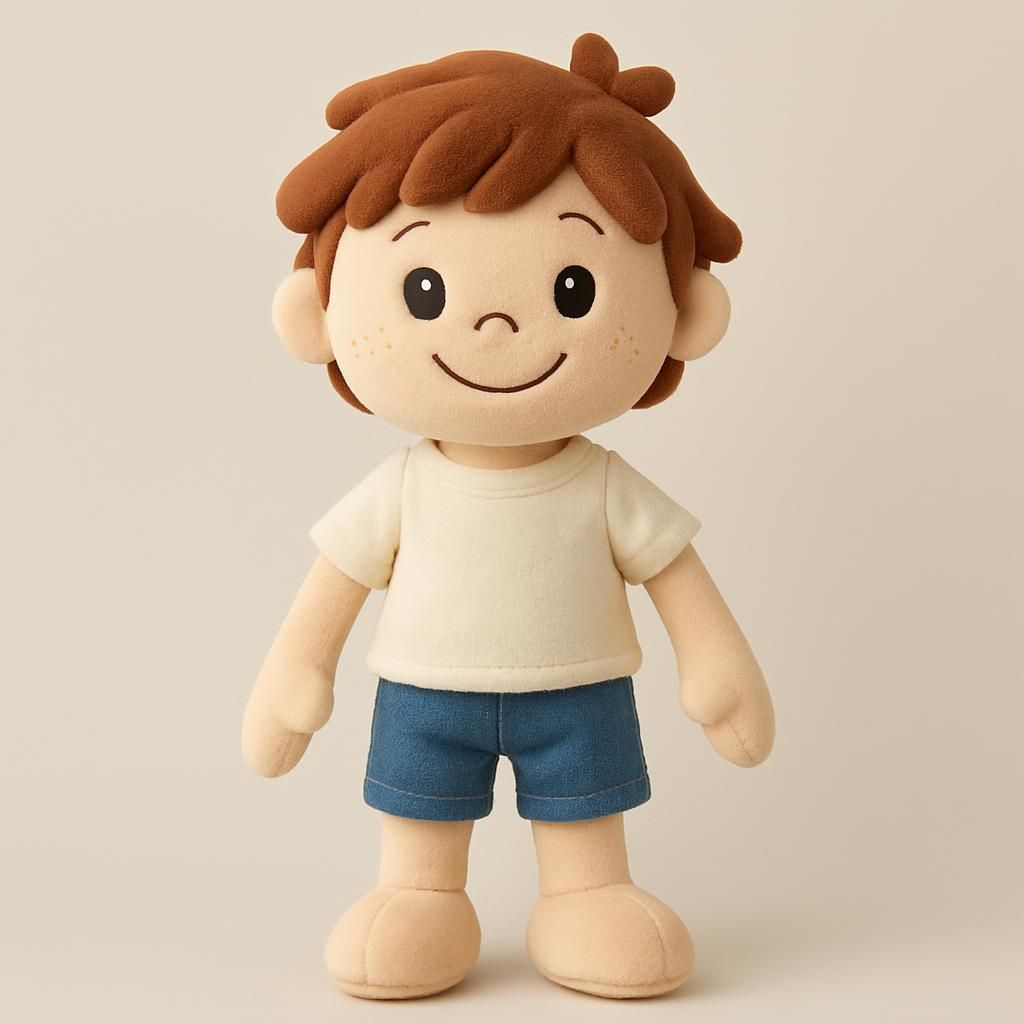Jeffy Puppet Plush Zombie Doll 55cm